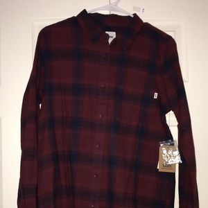Vans women’s plaid shirt